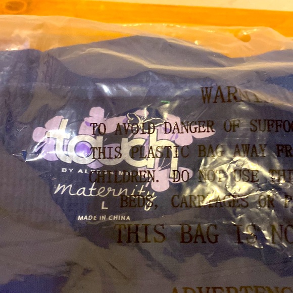 Women's Maternity NHL Edmonton Oilers Navy Yardline Long Sleeve Shirt Large NIP - Picture 3 of 5